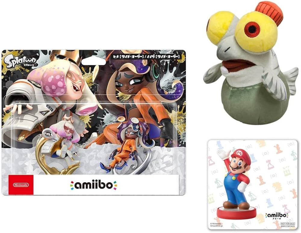 Amazon.co.jp: amiibo テンタクルズセット[ヒメ【サイド・オーダー
