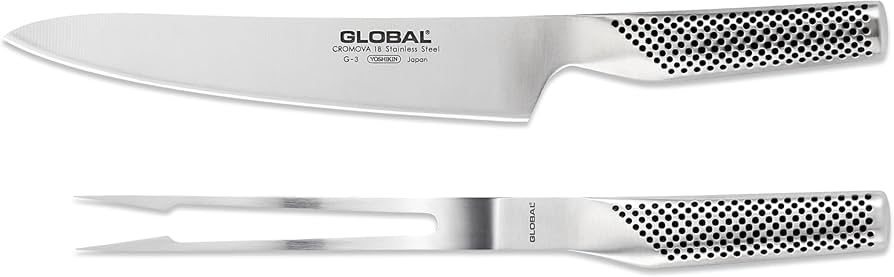 Amazon.com: Global Classic 2 Piece Carving Set, 8 1/4 inch Carving
