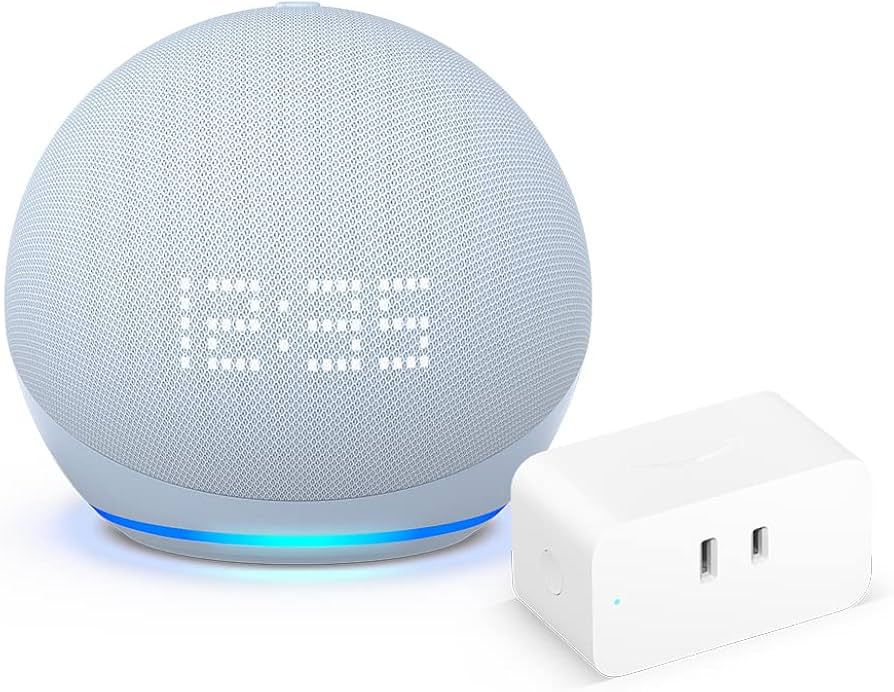 Amazon.co.jp: 【セット買い】Echo Dot with clock (第5世代) 時計付き
