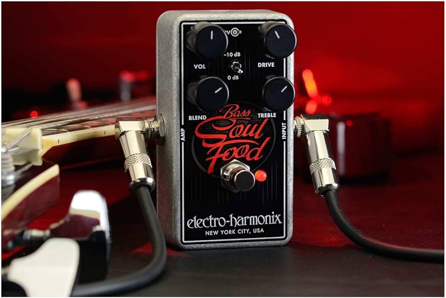Amazon.com: Electro-Harmonix Bass Soul Food Overdrive Pedal