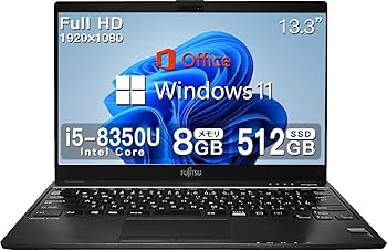 Amazon.co.jp: 【整備済み品】 富士通 極薄・極軽 LIFEBOOK U938□第8