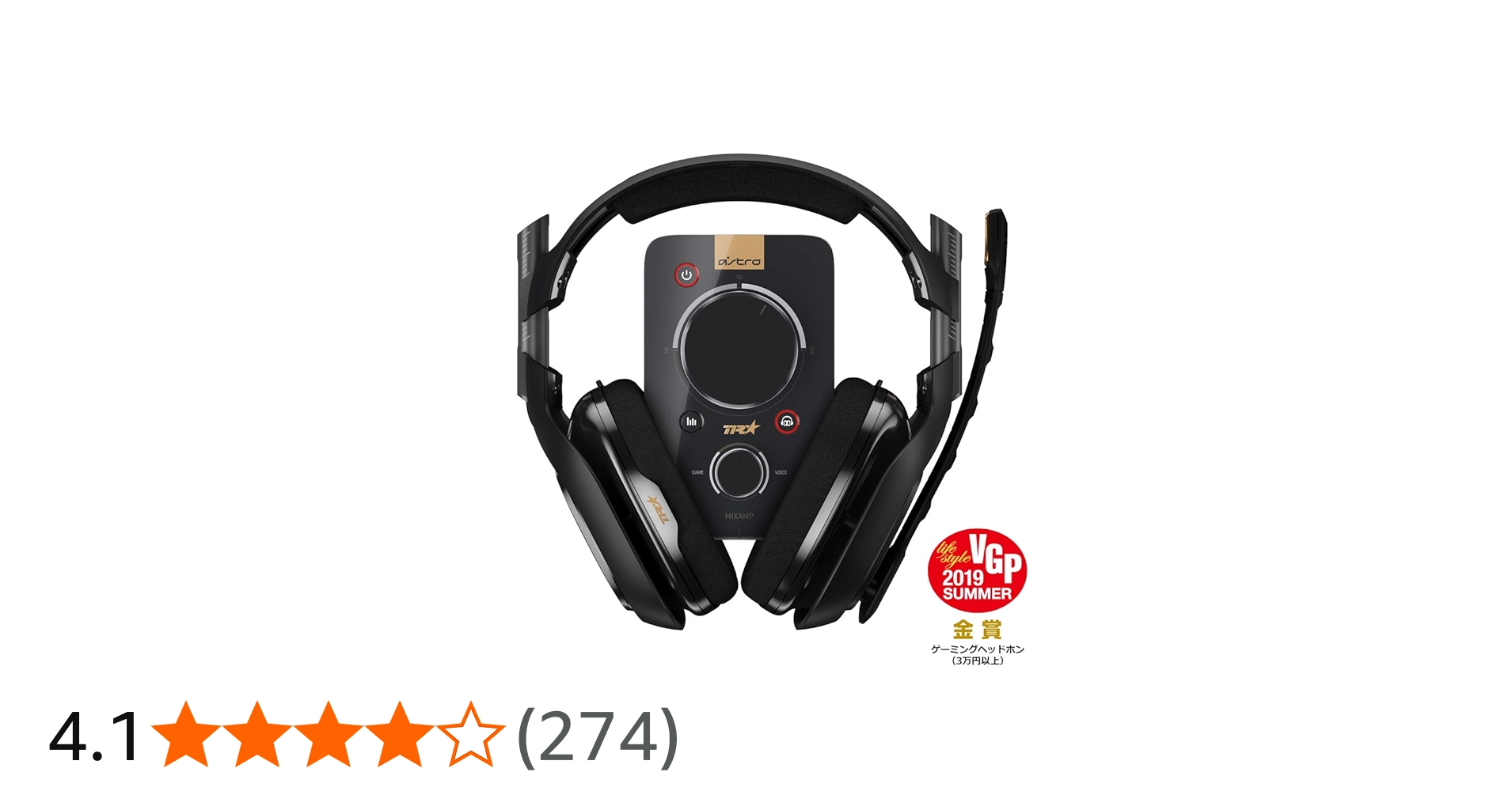 Amazon.co.jp: Astro ゲーミングヘッドセット PS4 対応 A40TR-MAP