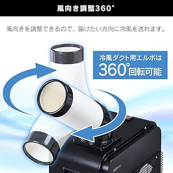 Amazon | 【工事不要】 アイリスオーヤマ 業務用 スポットクーラー (排