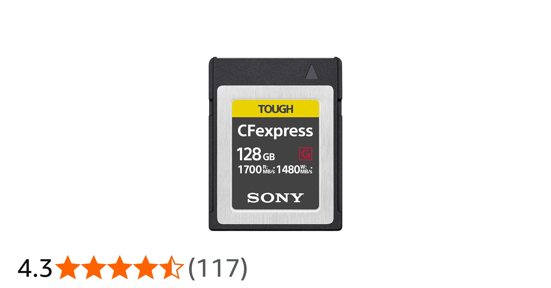 Amazon | ソニー SONY CFexpress Type B メモリーカード 128GB タフ