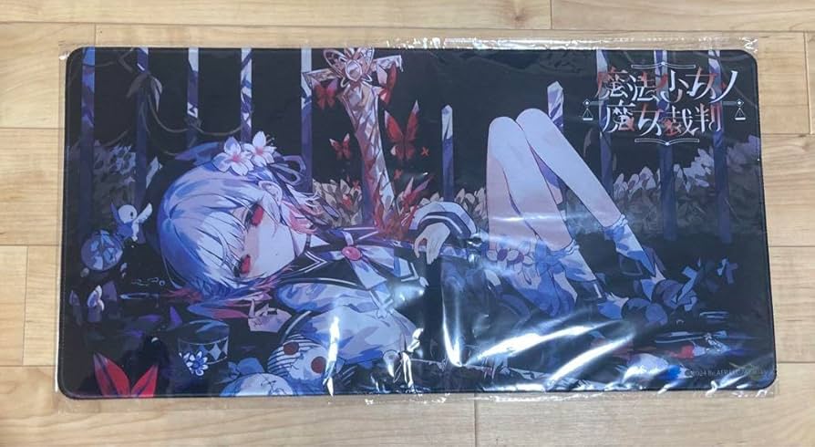 Amazon.co.jp: 魔法少女ノ魔女裁判 桜羽エマ マウスパッド : パソコン