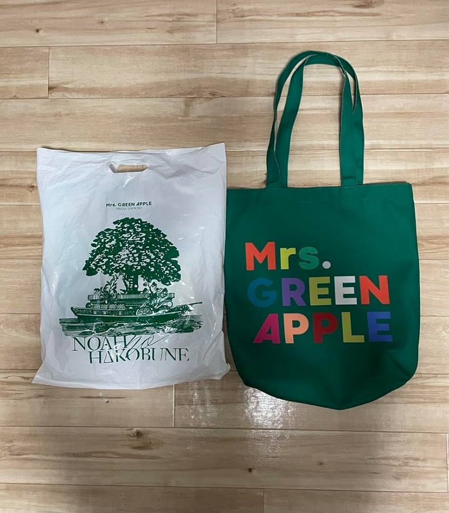 Amazon.co.jp: Mrs. GREEN APPLE ミセス グッズ SS席特典 トートバック