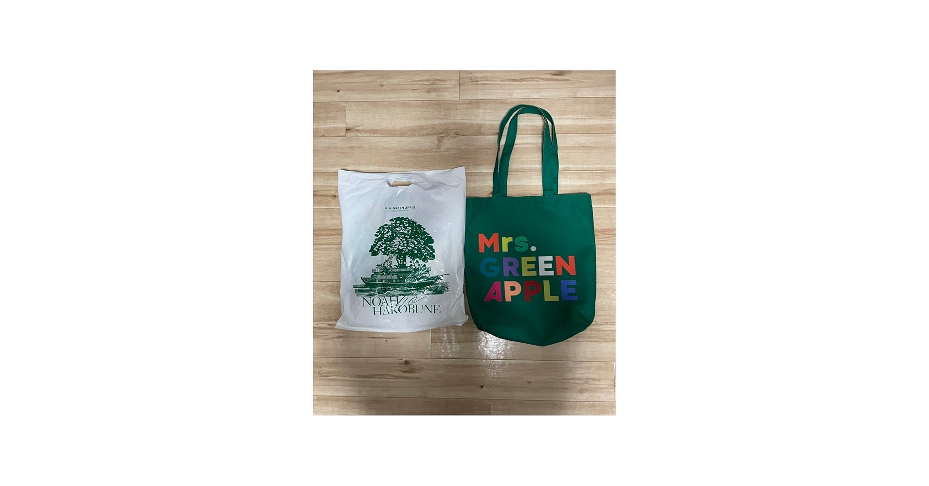 Amazon.co.jp: Mrs. GREEN APPLE ミセス グッズ SS席特典 トートバック