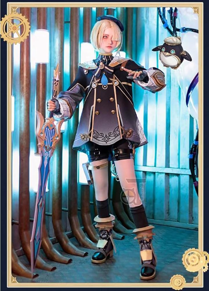 Amazon.co.jp: [BebExi] Ipara 足飾り+帽+襟飾り付き 原神 フレミネ