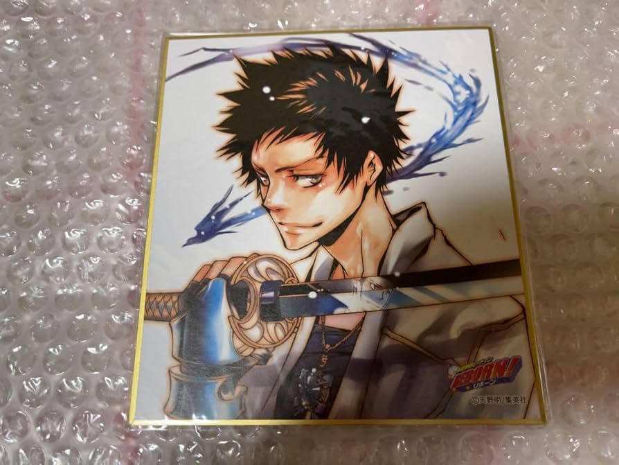 Amazon.co.jp: 家庭教師ヒットマンREBORN天野明展 ミニ色紙 山本武