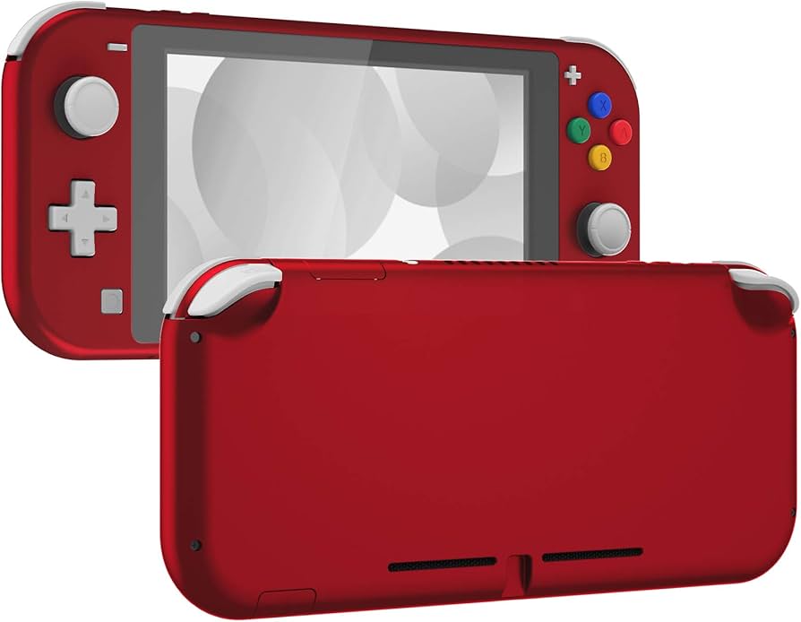 Amazon.com: eXtremeRate Soft Touch Scarlet Red DIY Replacement