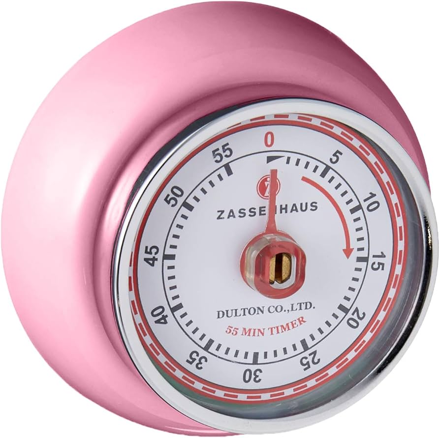 Amazon.com: Zassenhaus Magnetic Retro Kitchen Timer, Classic