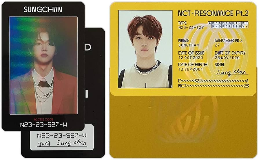 Amazon.com: AmazingK NCT 2020 2nd Album Resonance Pt.2 Official ID