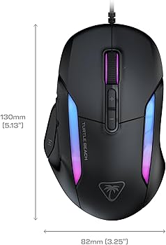 Amazon.com: Turtle Beach Kone II Wired RGB Gaming Mouse, 26000 DPI