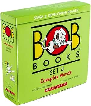Amazon.com: Bob Books Set 4 - Complex Words: 9780439845069: Maslen