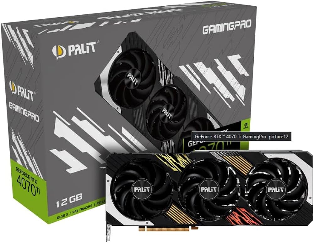 Amazon | Palit(パリット) GeForce RTX 4070 Ti GamingPro 12GB