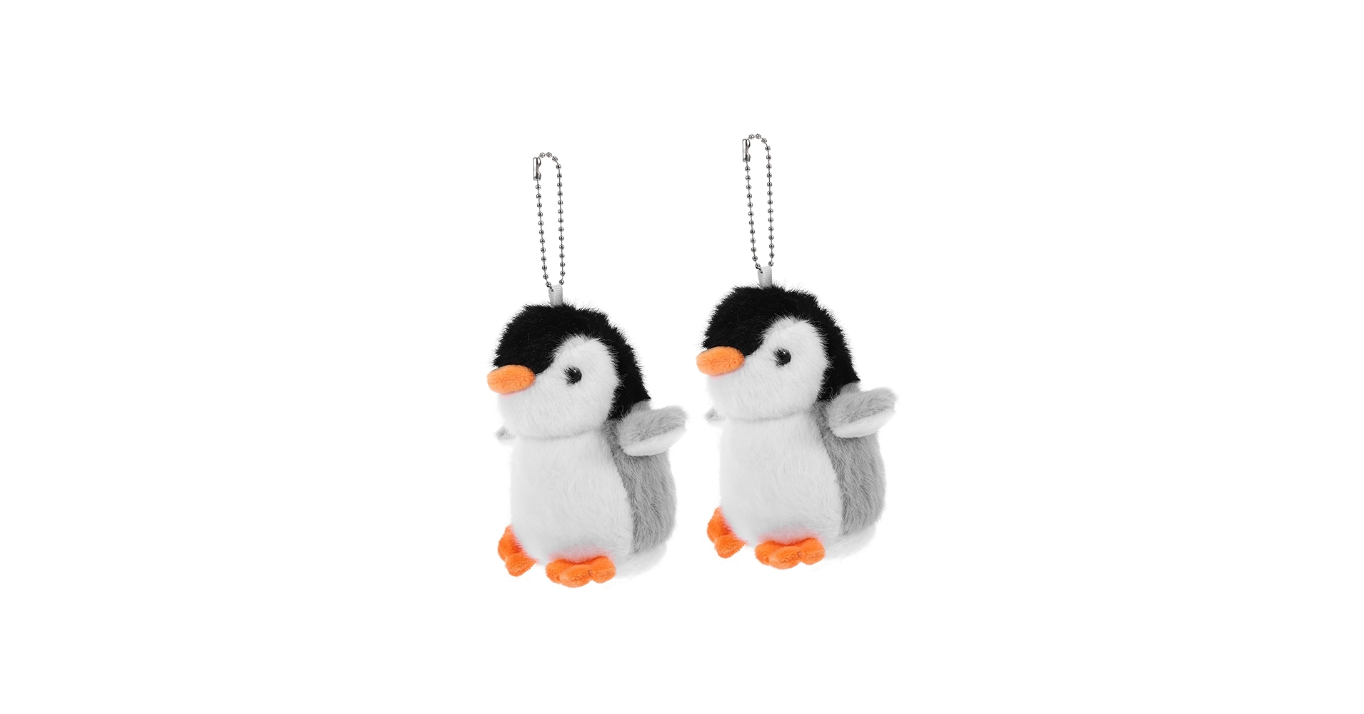 Amazon.co.jp: VICASKY 2個 ペンギン ペンダント ペンギンキーホルダー