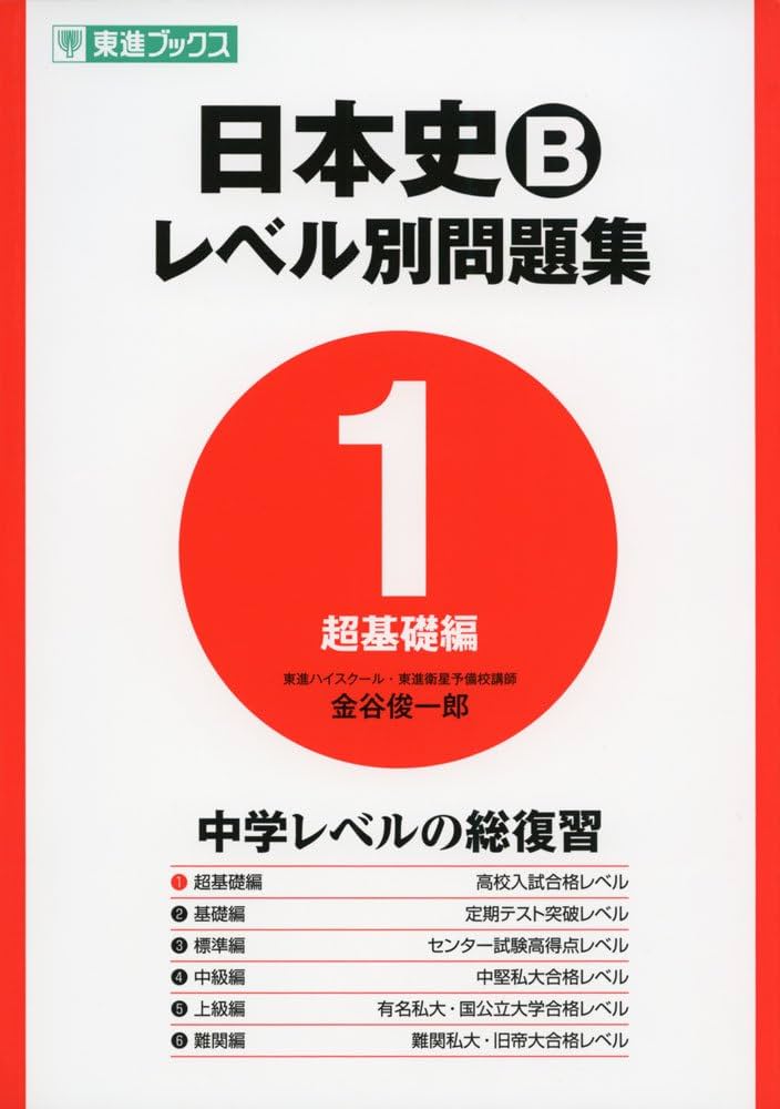 日本史Bレベル別問題集1超基礎編 (東進ブックス 大学受験 レベル別問題