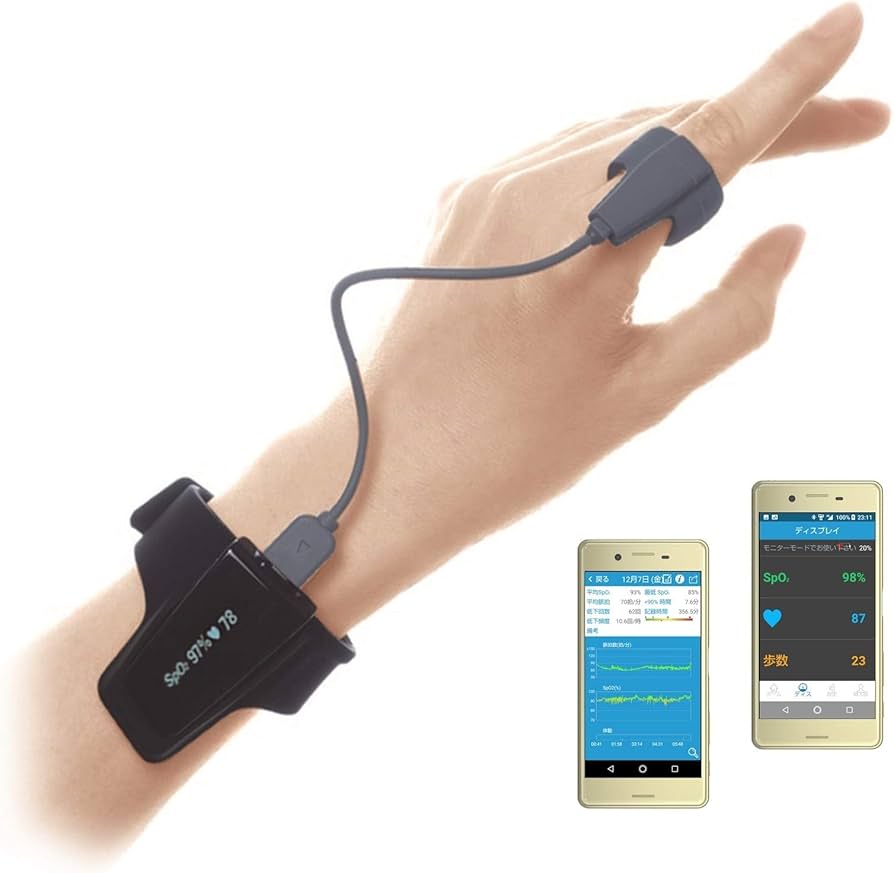 Amazon | リングO2（リングオーツー） 長時間用パルスオキシメータ