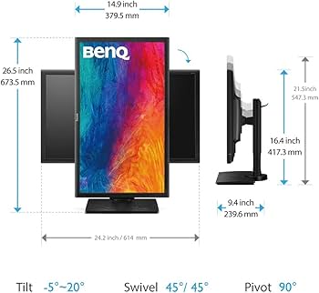 Amazon.com: BenQ PD2700Q Color Accurate Design Monitor 27