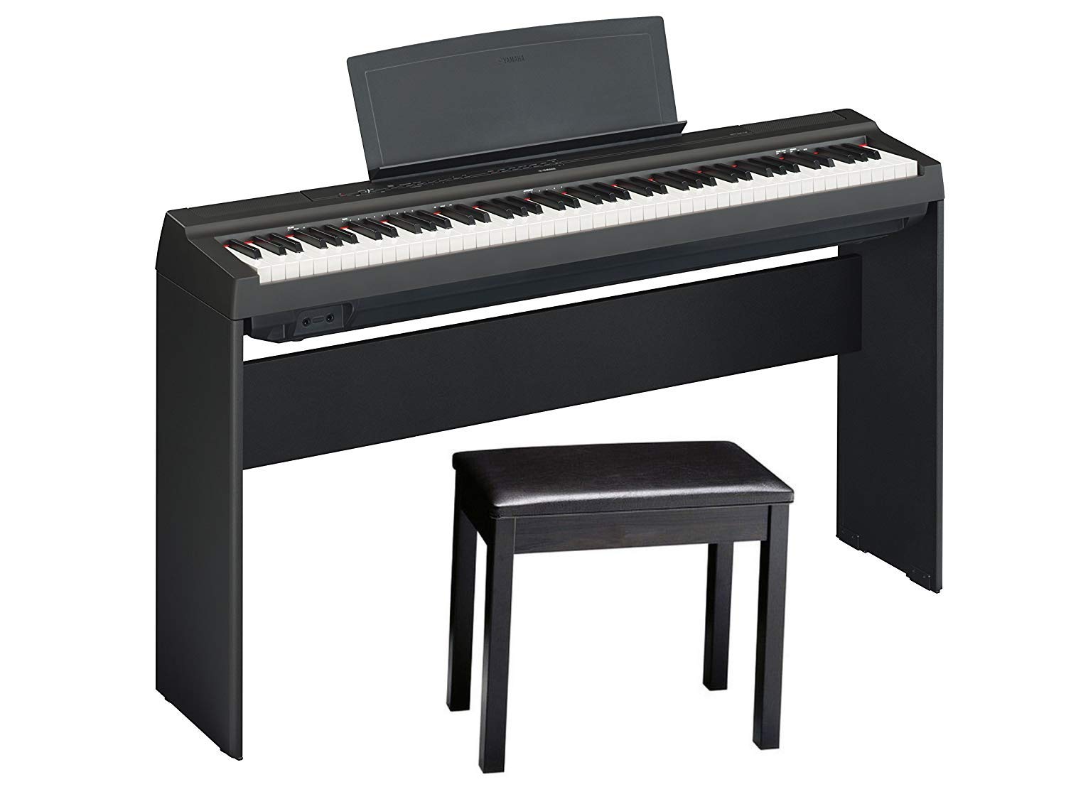 Amazon.com: Yamaha P125 88-Key Weighted Digital Piano Home Bundle