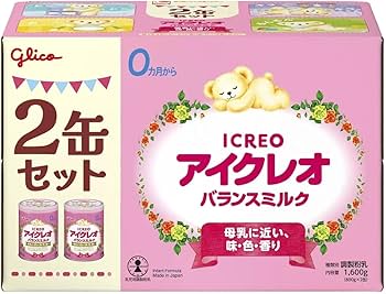 Amazon.co.jp: 【0ヵ月~1歳頃】粉ミルク アイクレオ バランスミルク