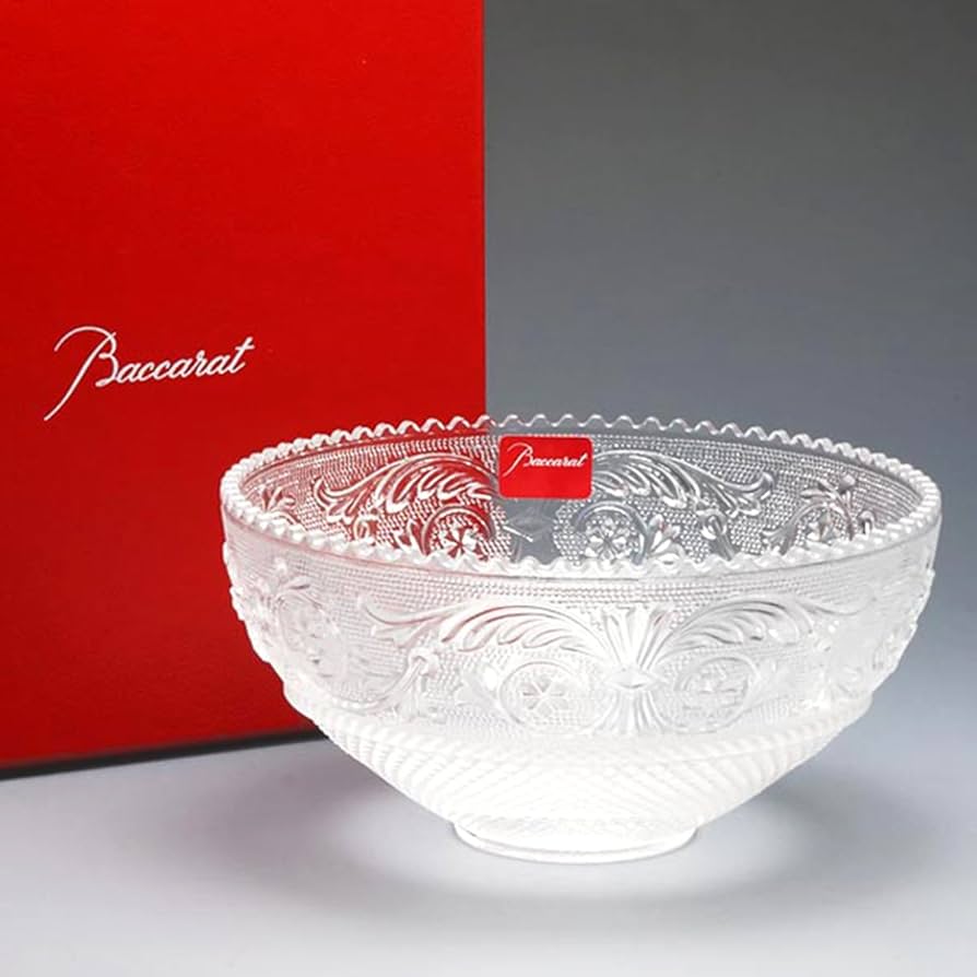 Baccarat クリスタルガラス ボウル コンポート 高さ14cm ボウル