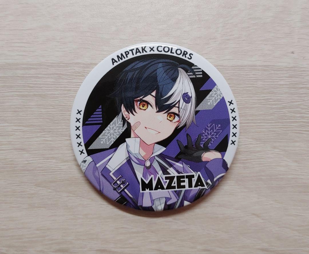 Amazon.co.jp: アンプタックカラーズ amptak×colors まぜ太 缶バッジ