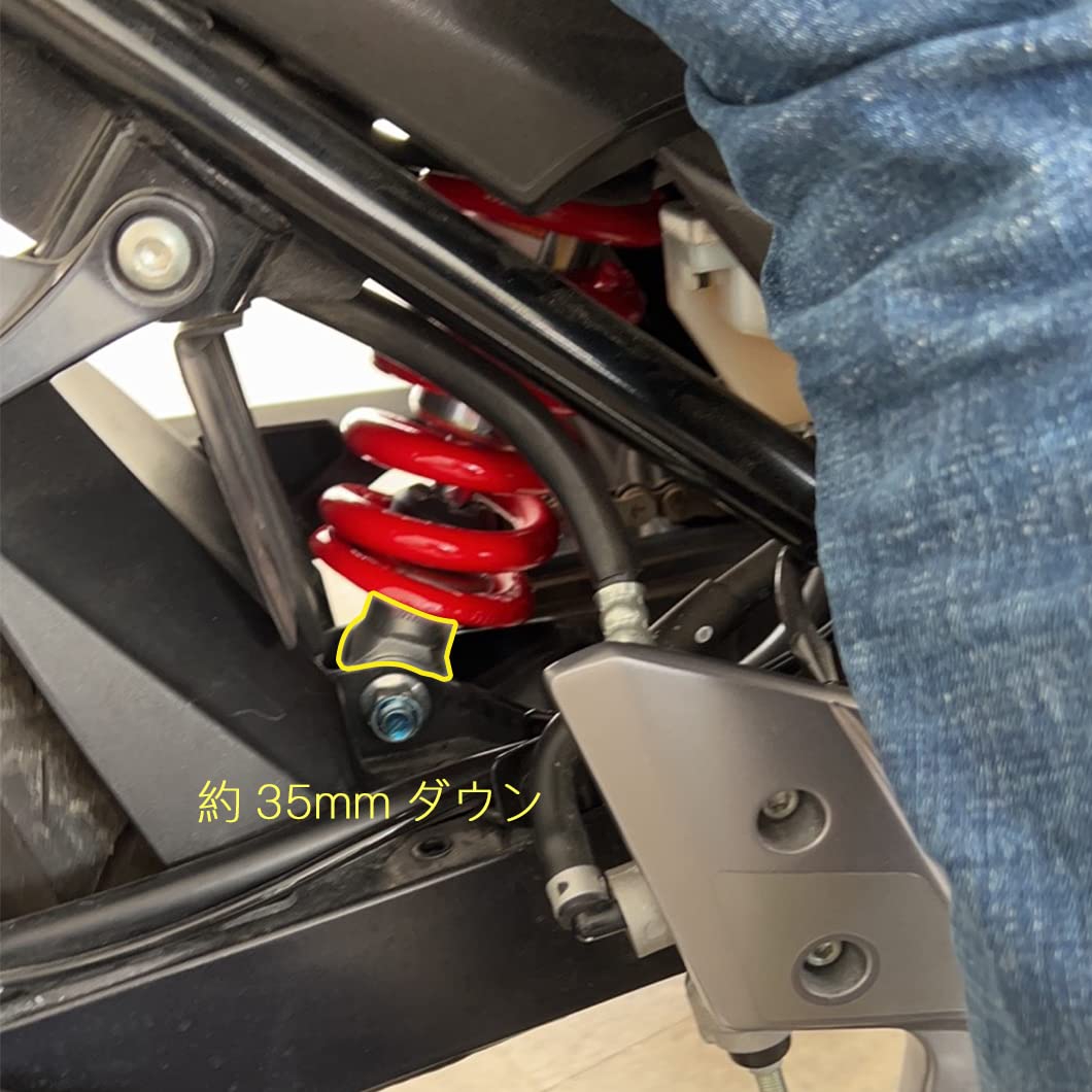 Amazon | LEDISHUN ローダウンキット スズキ GSX250R (DN11A) V