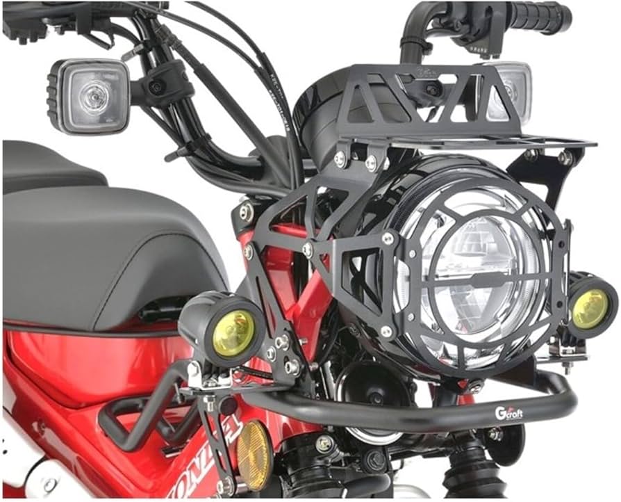 Amazon | Gクラフト(Gcraft) ヘッドライトガード スチール ブラック