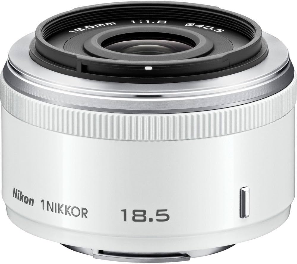 Amazon.co.jp: Nikon 単焦点レンズ 1 NIKKOR 18.5mm f/1.8 ホワイト