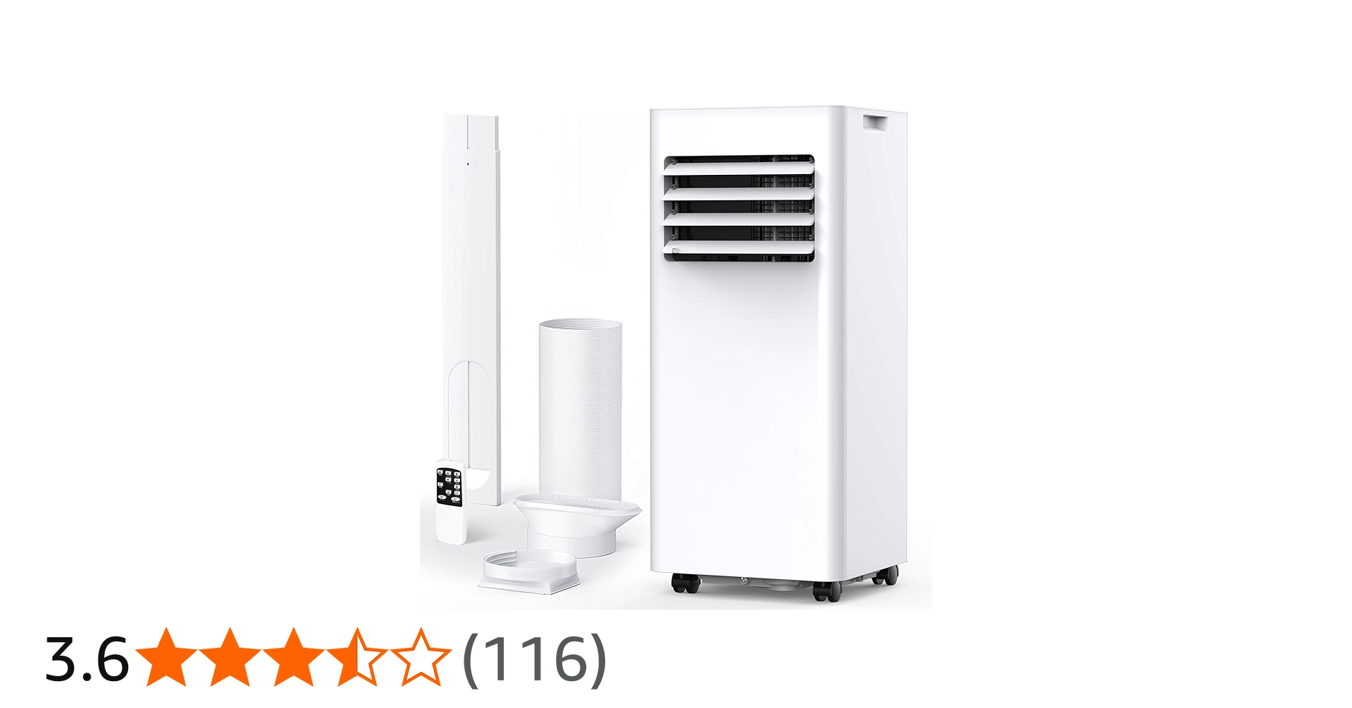 Amazon | Joy Pebble スポットクーラー 2.0kW 7.3畳対応 工事不要 移動