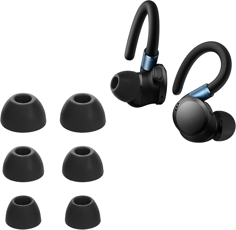 Amazon | kwmobile 6x イヤーチップ Anker Soundcore Sport X20対応