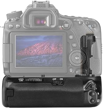 Amazon.com : Battery Grip Kit for Canon EOS 70D, EOS 80D, EOS 90D