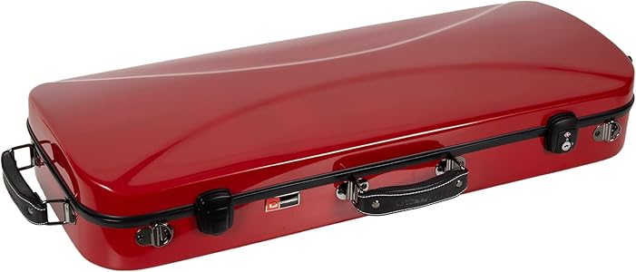 Amazon | クロスロック グラスファイバー ダブルバイオリンケース 4/4