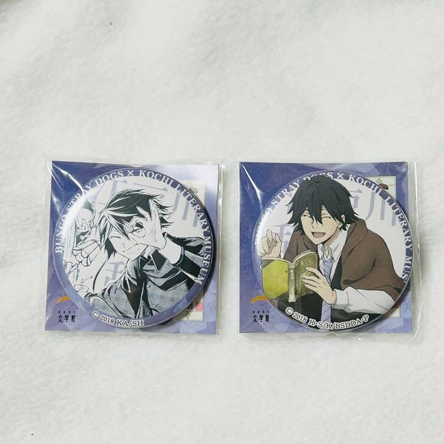 文豪ストレイドッグス 江戸川乱歩 エアポートver 缶バッジ まとめ売り