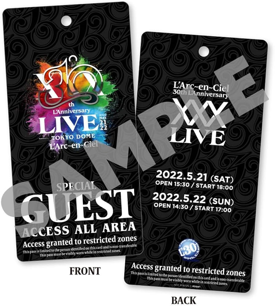 Amazon.co.jp: 【Amazon.co.jp限定】L'Arc〜en〜Ciel 30th L