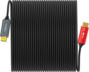 Amazon | Twozoh HDMI 光ファイバーケーブル 100M 4Kファイバー HDMI