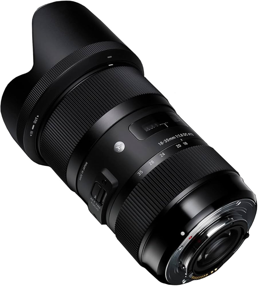 Sigma 18-35mm F1.8 DC HSM Lens for Nikon APS-C DSLRs (Black