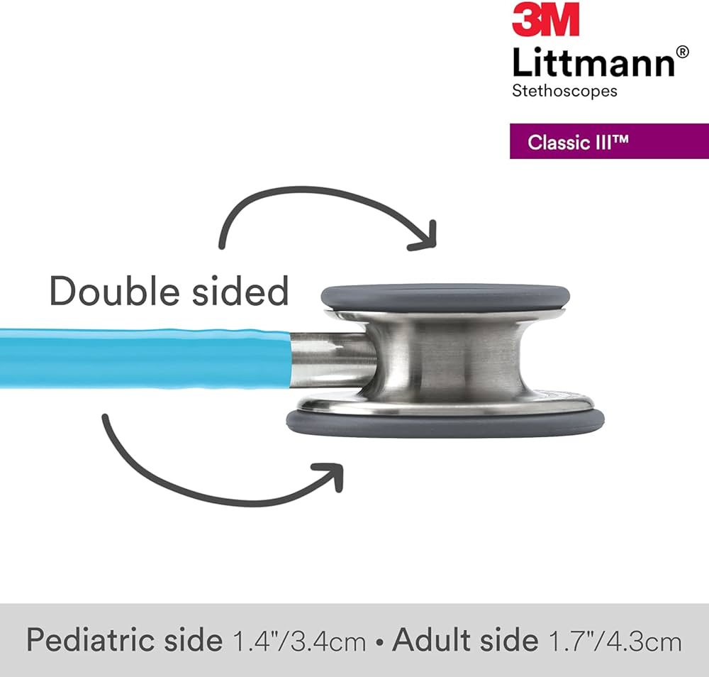 Amazon.co.jp: リットマン 聴診器 クラシックIII 5835(ターコイズ