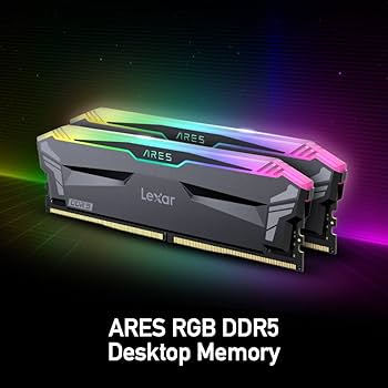 Amazon | Lexar 32GB (2x16GB) ARES RGB DDR5 RAM 5600MT/s CL32 1.2V