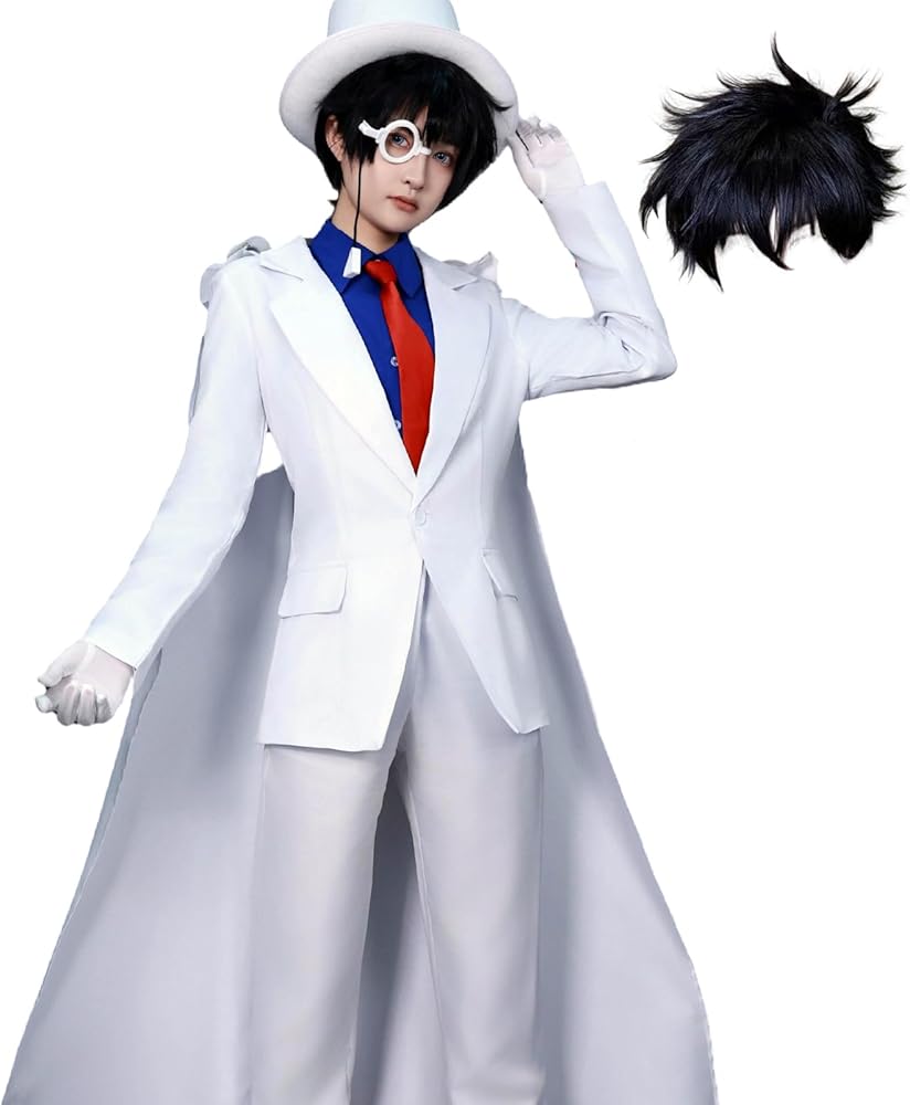 Amazon.co.jp: [BASETAKE] 名探偵コナン コスプレ 子供 怪盗キッド