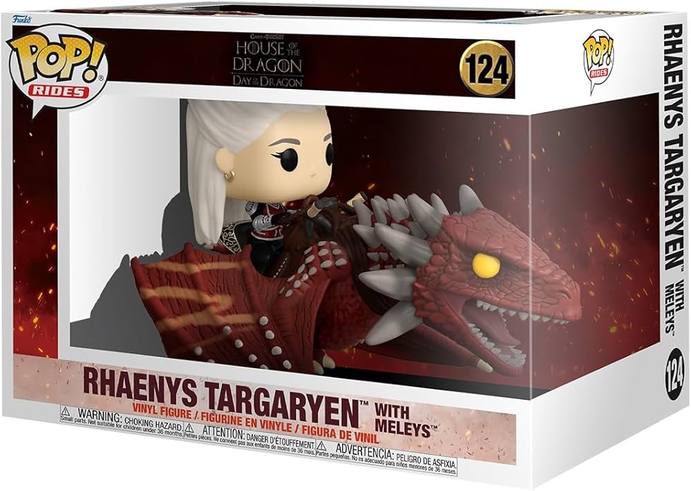 House of Dragon Rhaenys Targaryen Meleys Deluxe Pop! Ride : Amazon