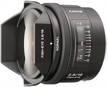 Amazon.com : Sony SAL-16F28 16mm f/2.8 Fisheye Lens for Sony Alpha