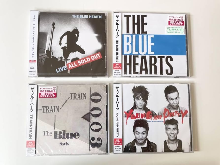 Amazon.co.jp: M 配送 ザ・ブルーハーツ CD 4点セット LIVE ALL SOLD