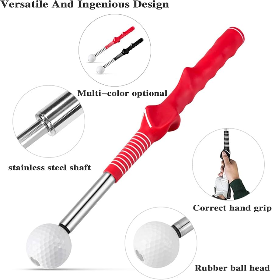 Amazon.com: Golf Swing Trainer, Golf Swing Practice Stick