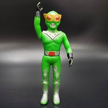 Amazon.co.jp: 宝蔵 玩具 サンダーマスク ソフビ 人形 約15㎝ 無版権