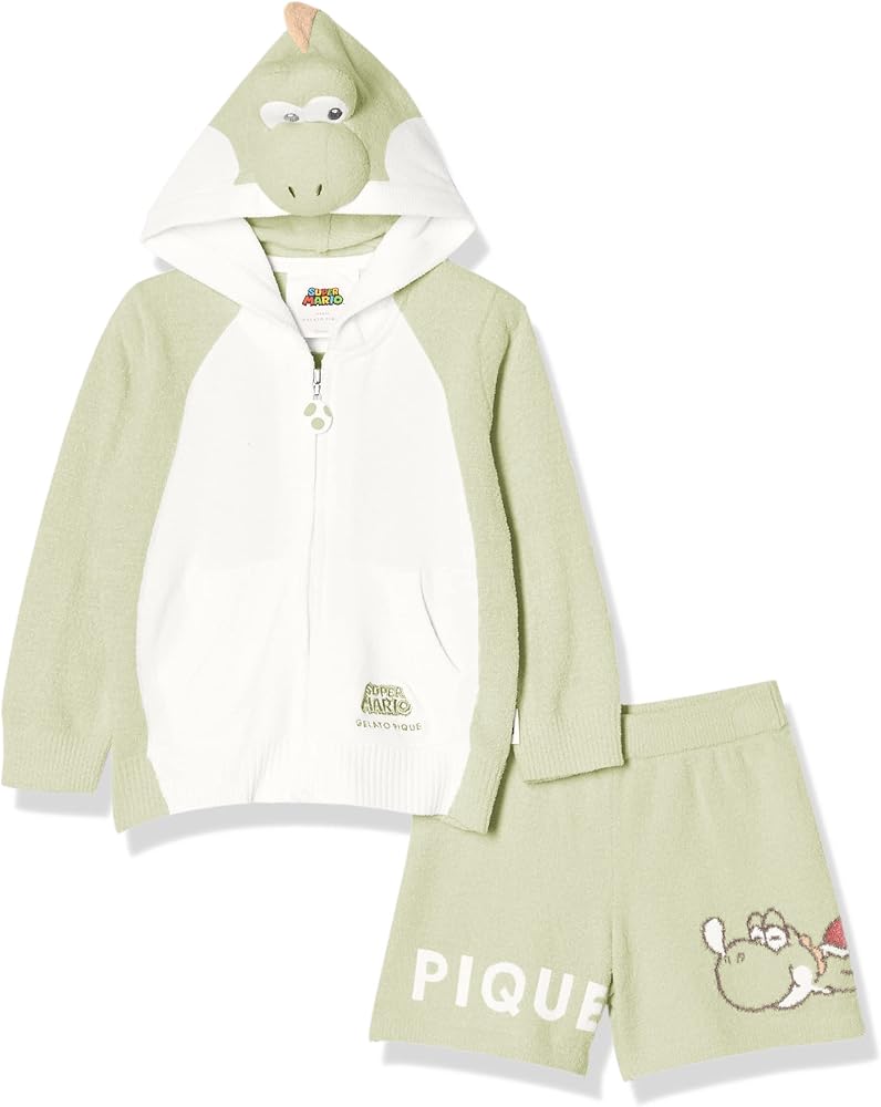 Amazon | [ジェラート ピケ] スーパーマリオ【キッズ】 ヨッシーパーカ