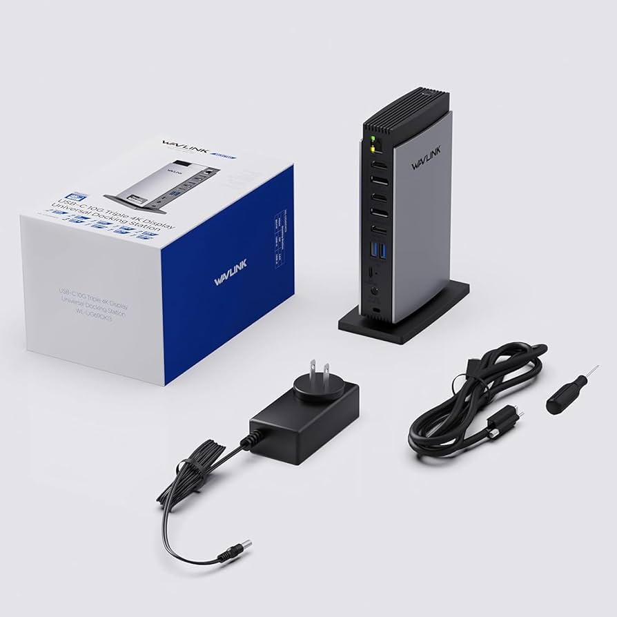 Amazon.com: WAVLINK USB C DisplayLink Docking Station with 3 HDMI