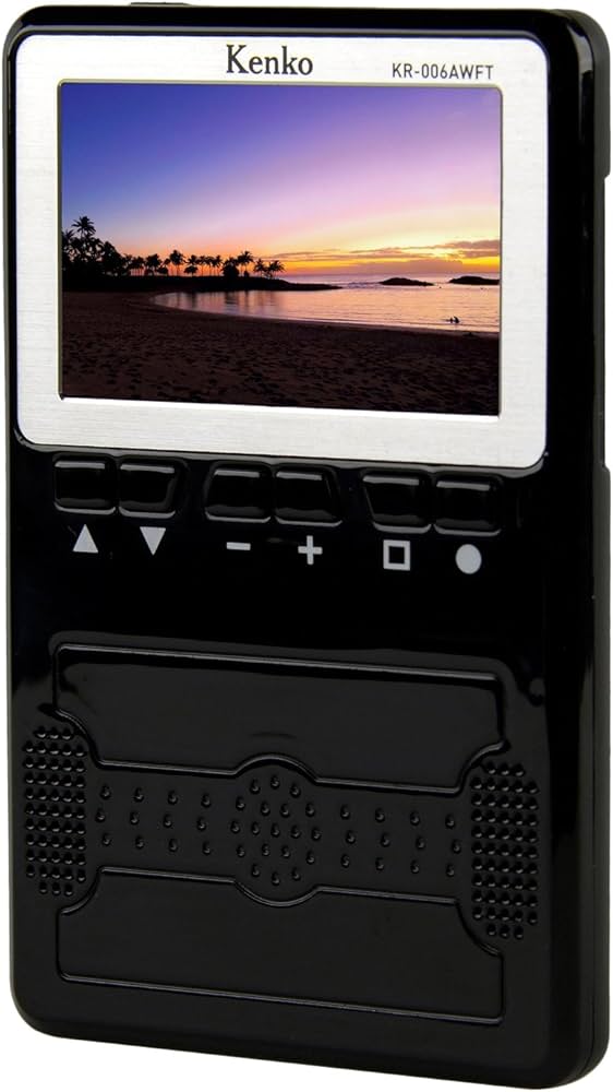 Amazon.co.jp: Kenko 携帯テレビ ワンセグTV/AM・FMラジオ KR-006AWFT