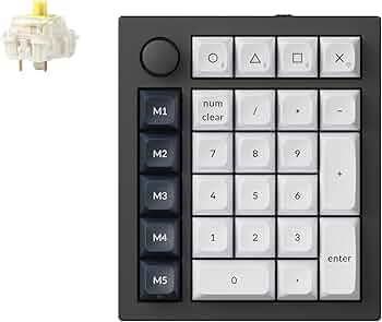 Amazon | 【国内正規品】Keychron Q0 Max QMKカスタム・テンキー、2.4